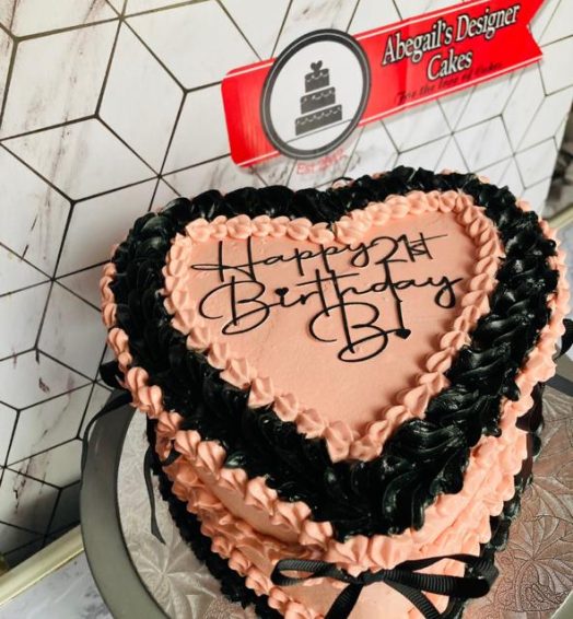 Heart shape Cake